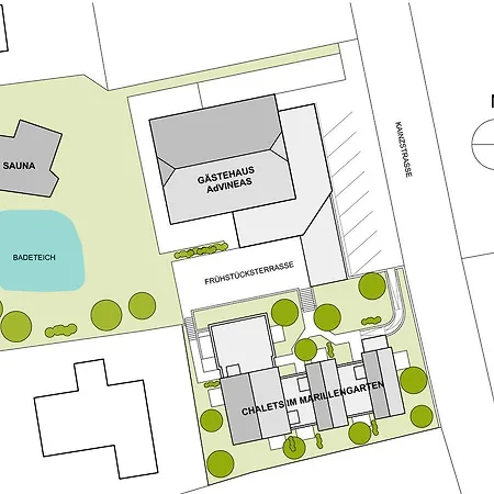 Отель Ad Vineas Gaestehaus Nikolaihof-hotel Garni 4*